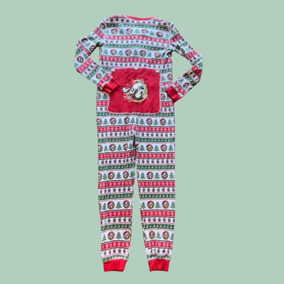 Buc-ee's Striped Christmas Onesie Youth Large - Picture 5 of 12